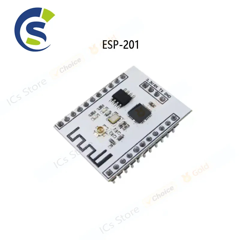 10PCS/LOT ESP-201 ESP8266 Serial WIFI All IO Lead WIF Transceiver Wireless Module ESP-201