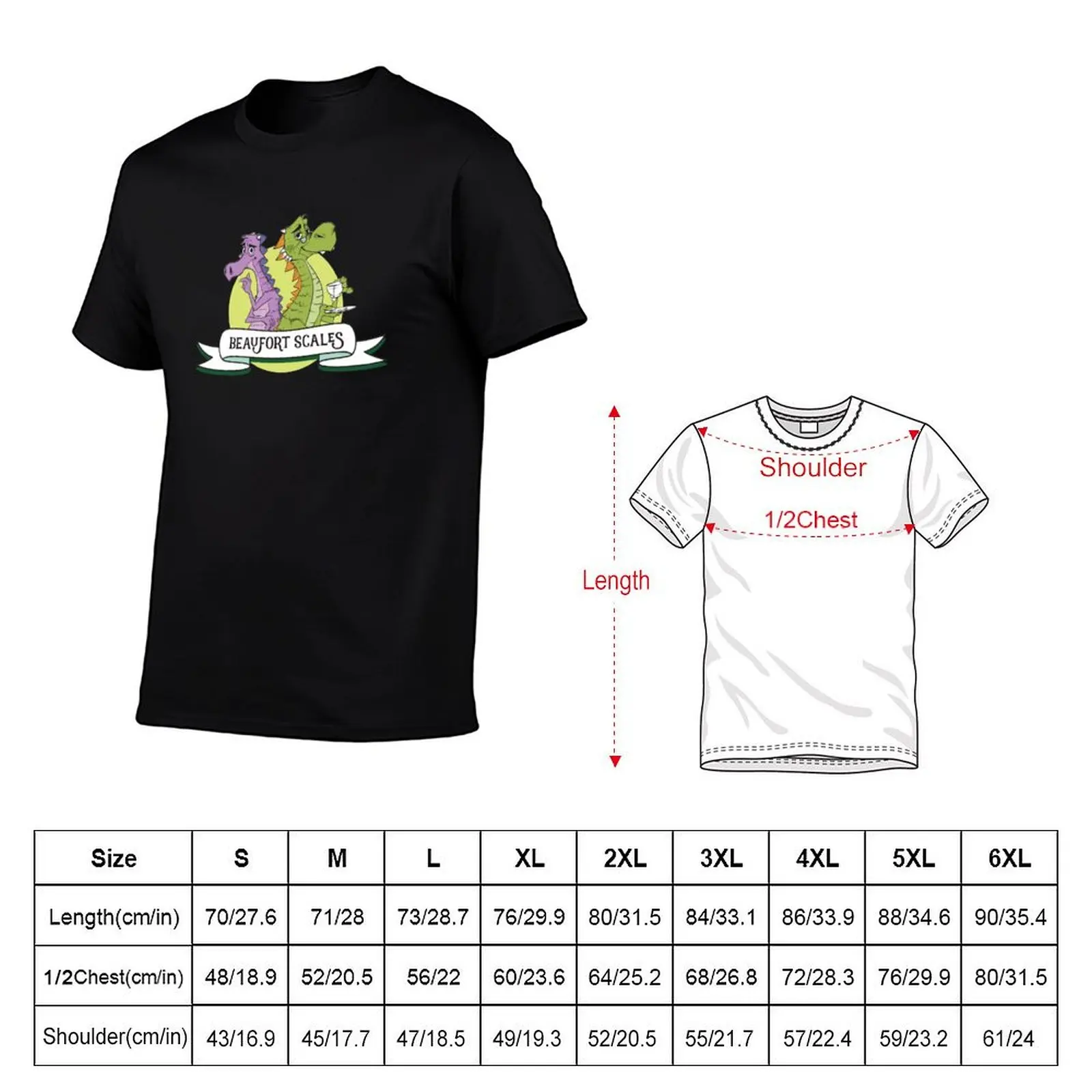 Beaufort Scales T-Shirt Casual All Match Short Sleeve T-Shirt