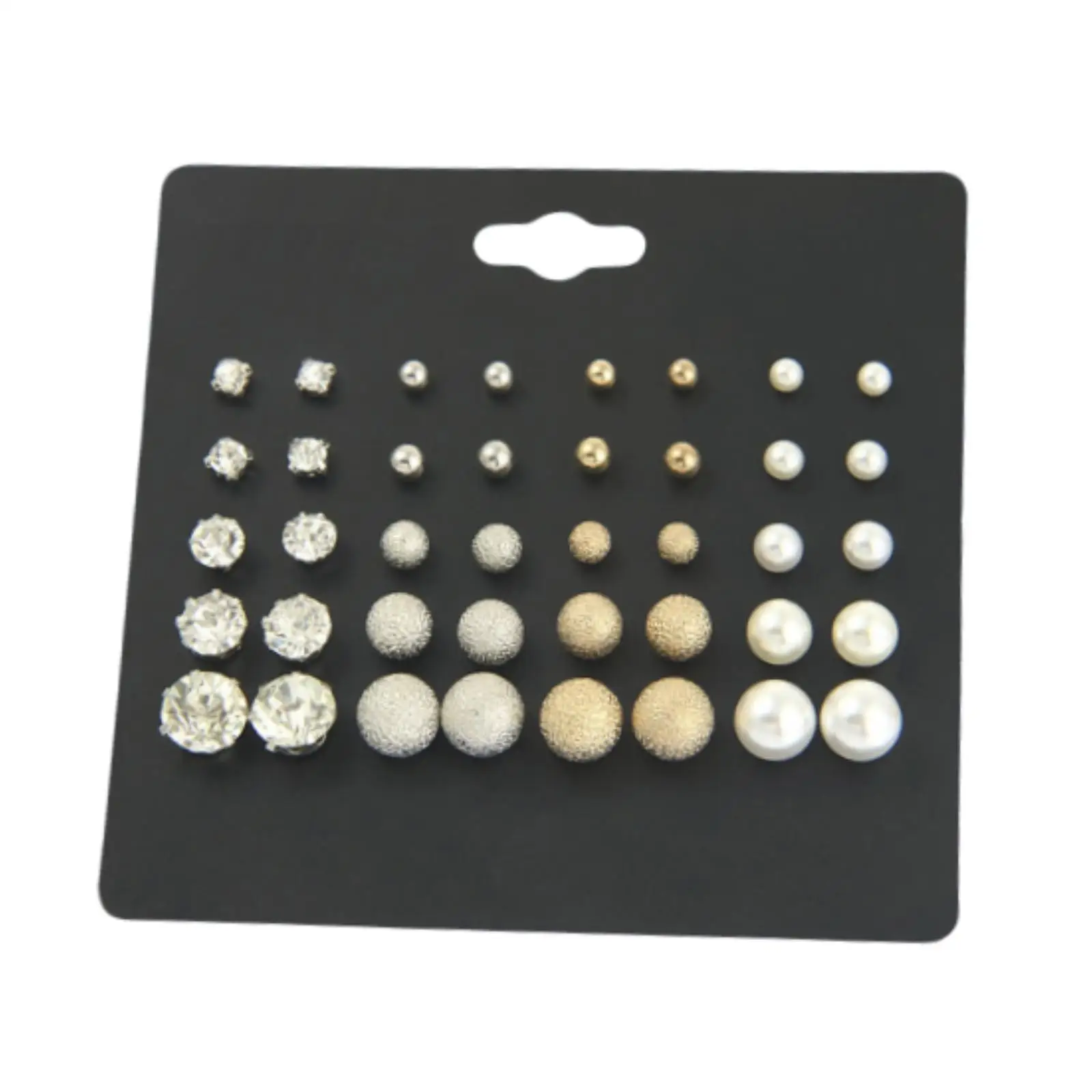 Earrings Set 20 Pairs Multipack for Women for Festival Graduation Receptions