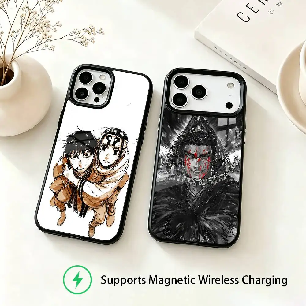 K-Kingdom Manga Phone Case For iPhone18,17,16,15,14,13,12,11 Plus,Pro Compatible with magnetic wireless charging
