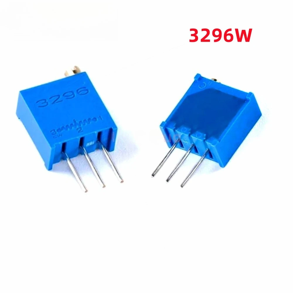 10pcs/Lot Original 3296W-1-502LF 5K ±10% ±100ppm/℃3296 potentiometer precision adjustable resistor