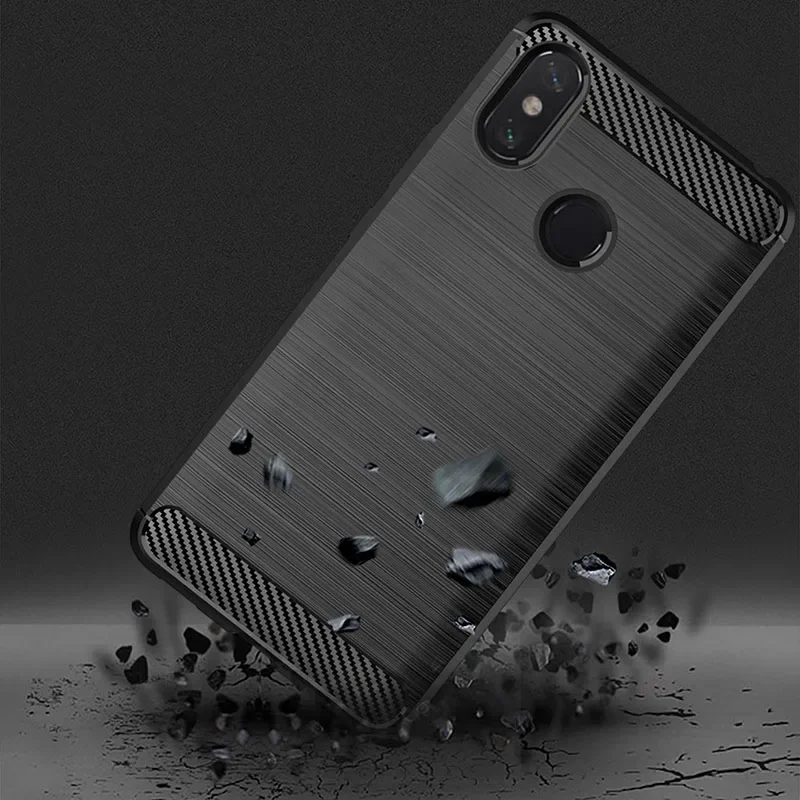 Case For Mi Max3 Case Xiaomi MiMax 3 Cases Silicone TPU Bumper Shockproof Carbon Cover for xiaomi Mi Max 3 Pro Capa Coque