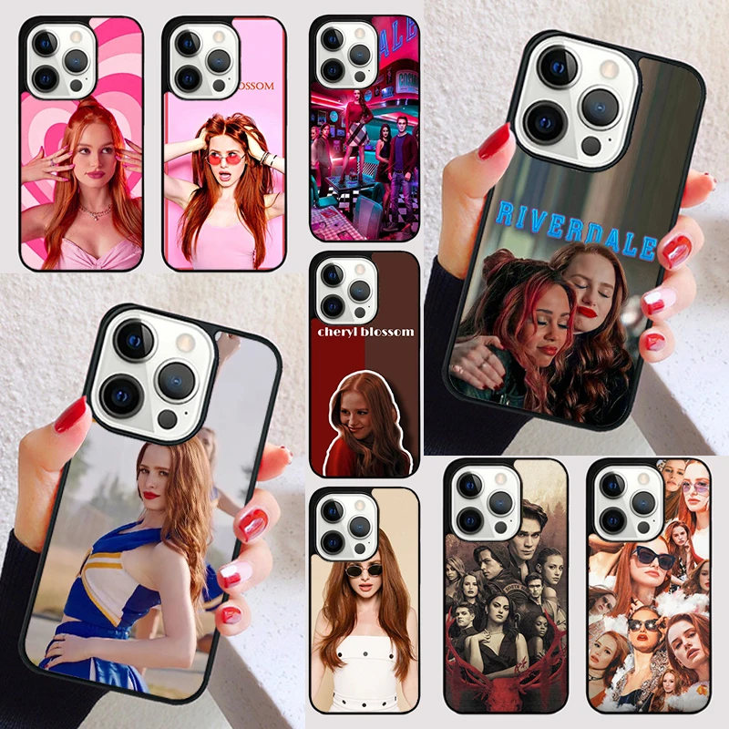 Cheryl Blossom Riverdale cover For iPhone 15 16 13 12 11 14 Pro Max Mini Max SE 2020 7 8 15 16 Plus Phone Case