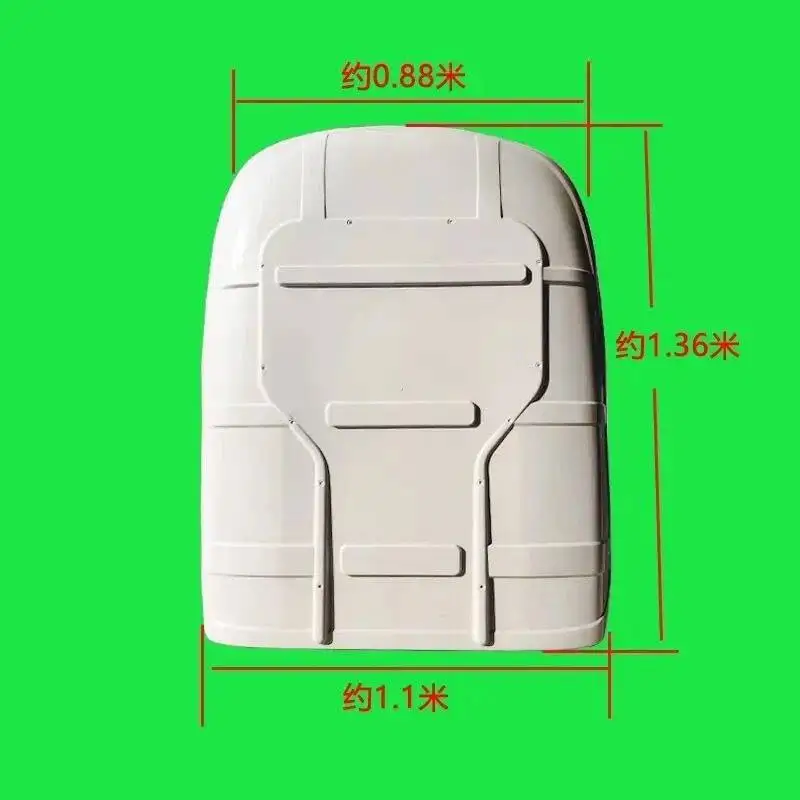 Plastic Canopy Rainproof Sun Shade Roof for Dongfanghong Leibo 80HP Tractor with Mounting Bracket Heavy Duty