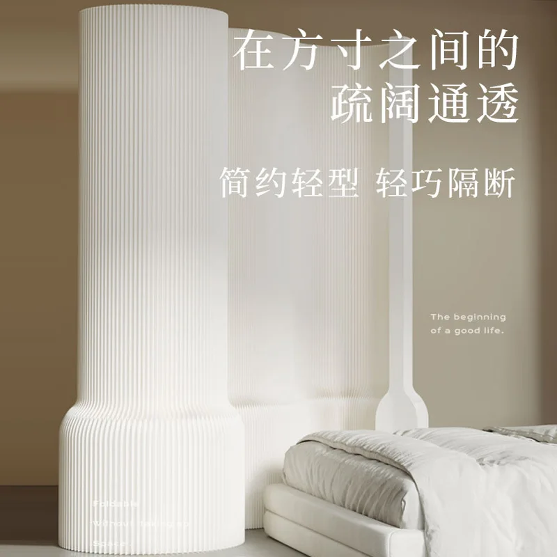 Entrance screen office baffle partition dining room partition fence small room divider foldable portable baffle wall
