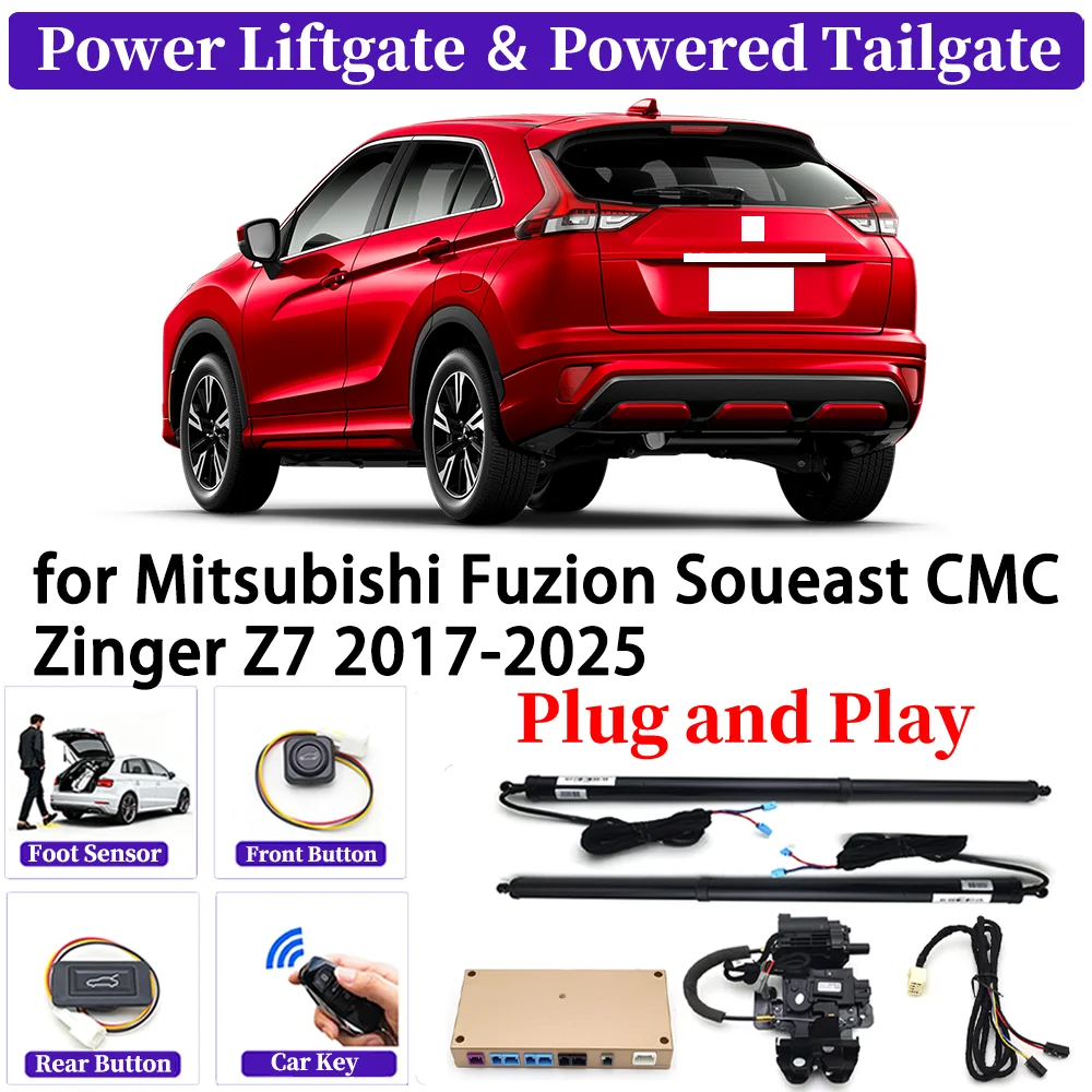 for Mitsubishi Fuzion Soueast CMC Zinger Z7 2017-2025 OEM Car Automatic Power Liftgate Kit Smart Auto Electric Tailgate System
