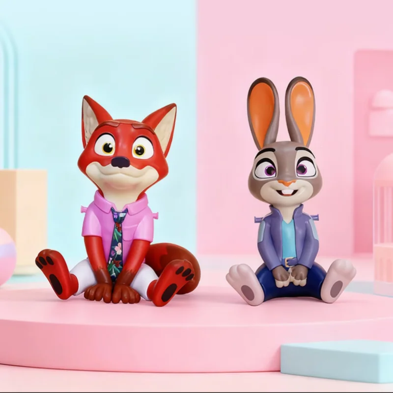 

New Original Zootopia2 Co Branded Cup Movie Peripheral Water Cup-Shaped Cups Straw Cup-Shaped Cute Cup Desk Decor Fans Gifts