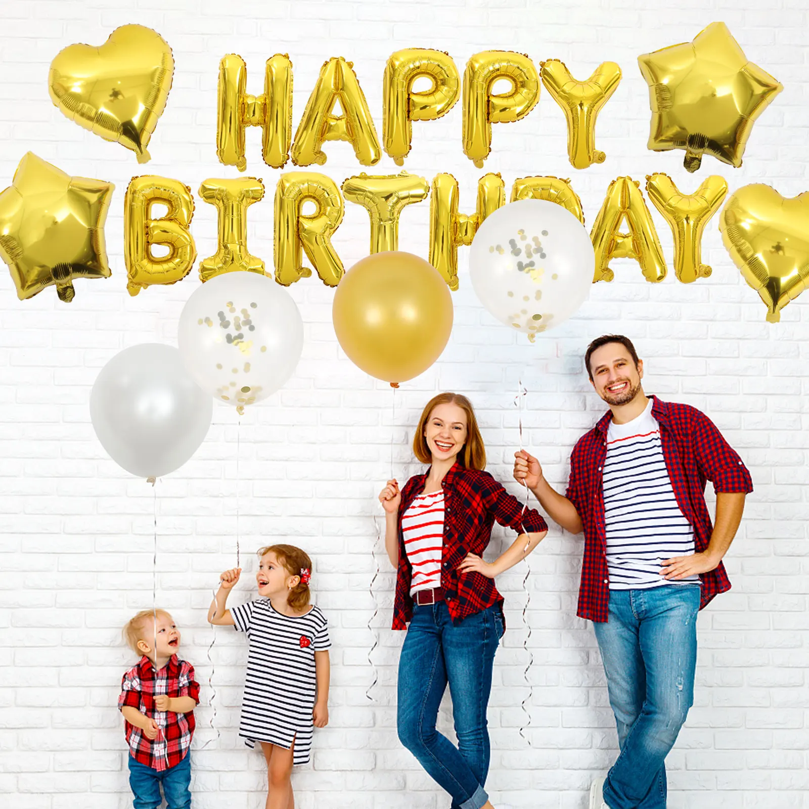 

Latex Plastic Paper Balloon Birthday Set Decorations Girls Hot Supplies Gold Fringe Curtains Layout Balloons Photo