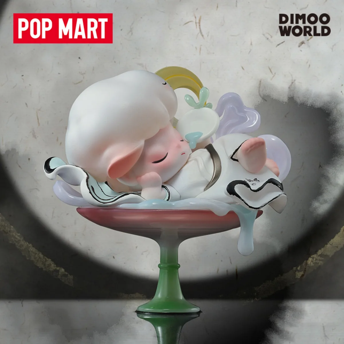 

POP MART DIMOO Истории в чашке Фигурка Слепая коробка Игрушка Орнамент Подарок