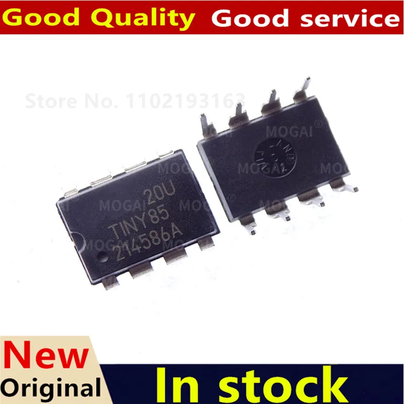 (1piece)100% New ATTINY85-20PU ATTINY85 20PU TINY85-20U TINY85 DIP-8 ATTINY85-20SU ATTINY85 20SU TINY85-20SU TINY85 20SU sop-8