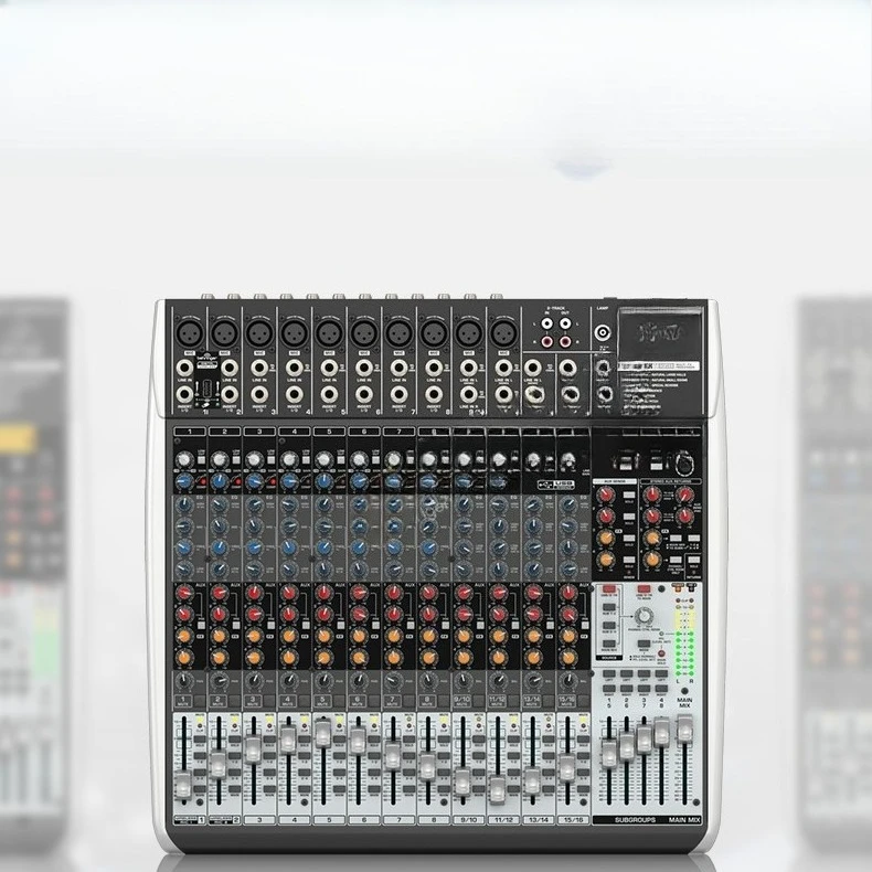 Professional 24-channel mixer, built-in effects USB sound card stage performance recording mixer