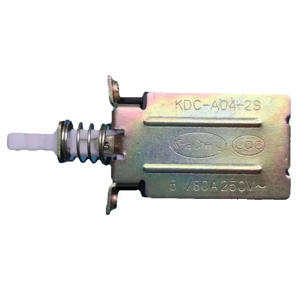 KDC-A04-2S 6-pack 5A/80A 250V AC DPST 4 دبابيس الذاتي قفل دفع زر مفتاح الطاقة التلفزيون التلفزيون مفتاح مفاتيح #3