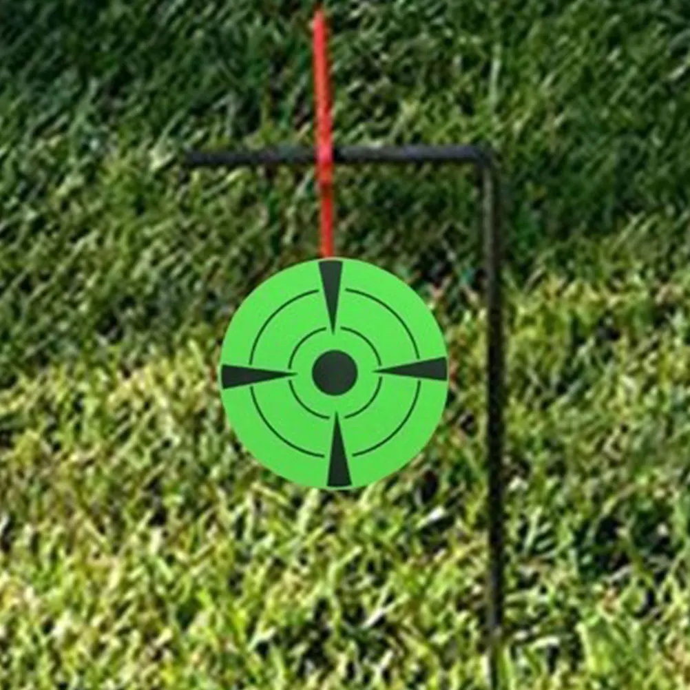 

Aiming Stickers Adhesive Arrow Pasters Round Gift for Friends Splatter Fluorescent