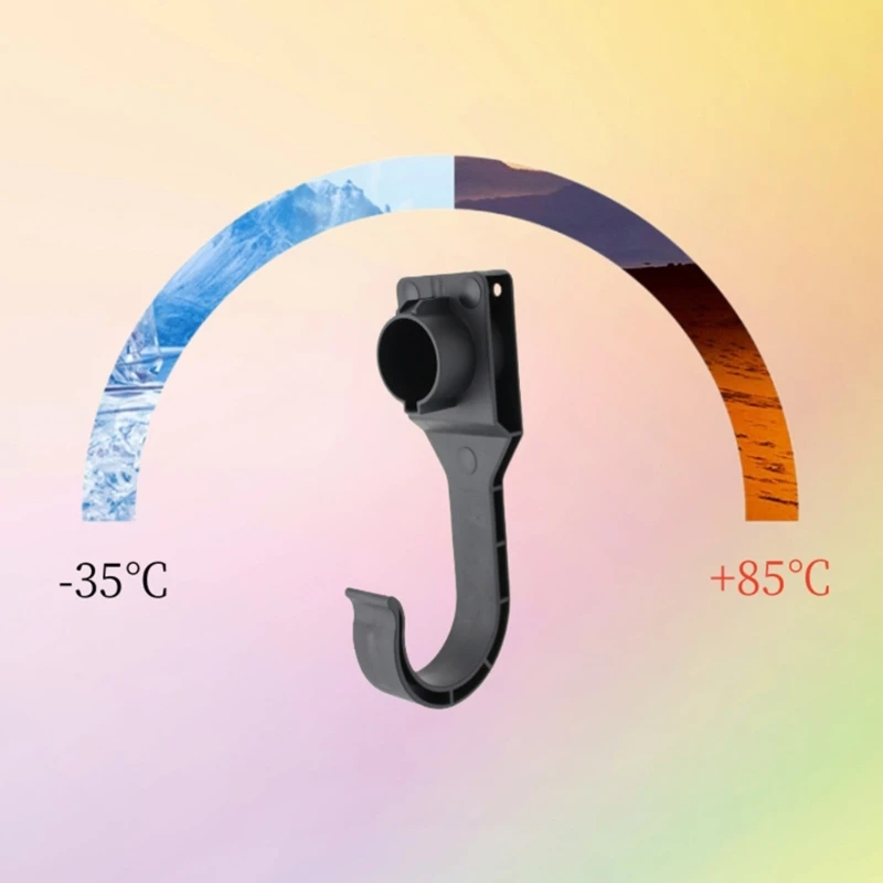커넥터 방수 충전기 케이블 홀스터 브래킷, 유형 1 유형 2 용 충전 오거나이저 EVSE J1772 플러그 홀더 소켓