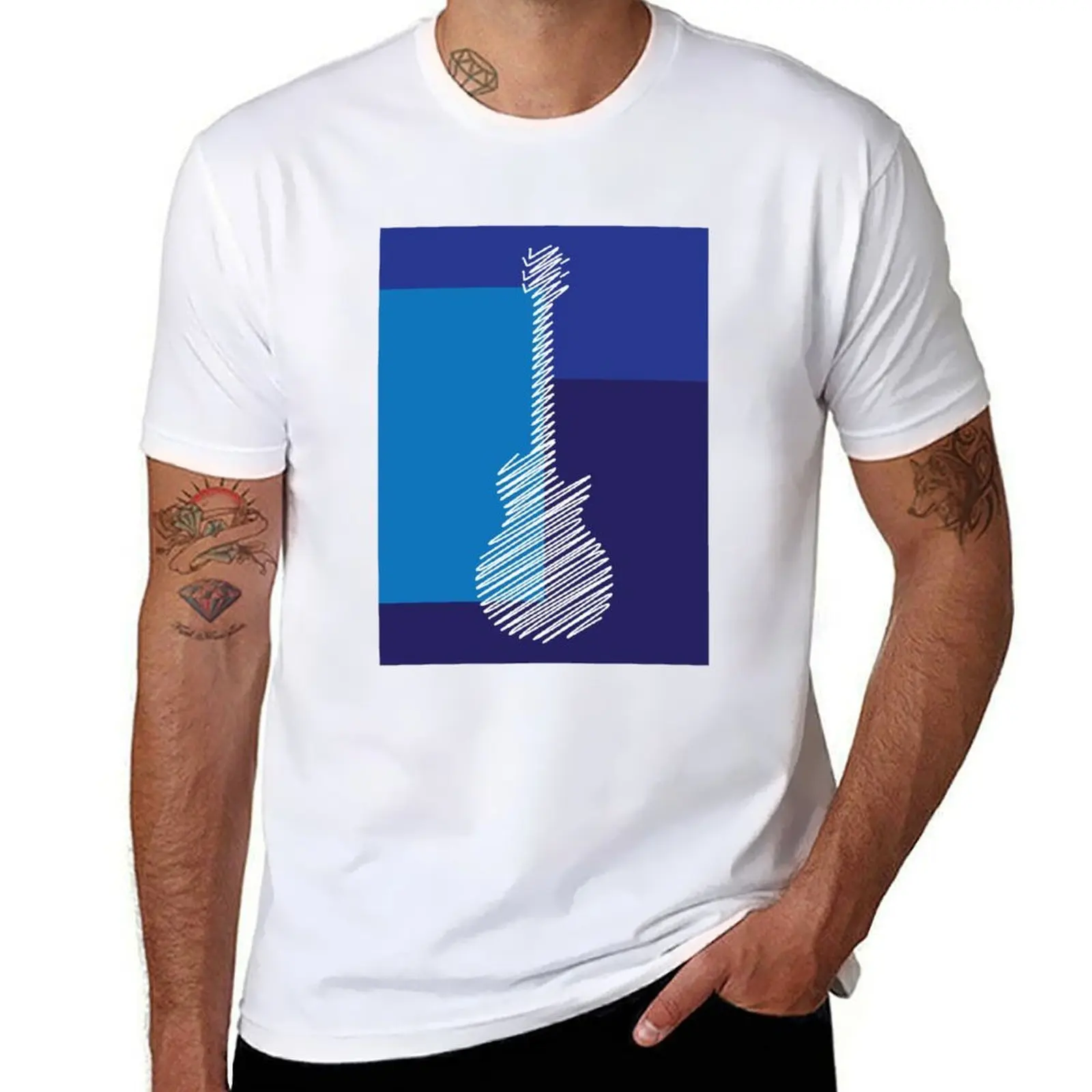 

Guitar Art 7 - Electric Guitar Art For Rock Guitar Lover T-Shirt anime t shirts for man t shirt for man T-Shirt