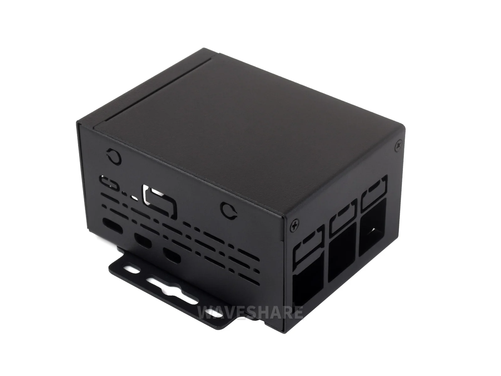 Industrial Grade Metal Case (D) for Raspberry Pi 5, Larger Internal Space, Supports Installing Official Cooling Fan And Various