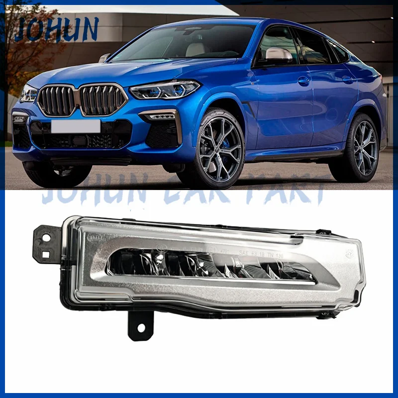 

Front Bumper LED Fog Light Fog Lamp For BMW X5 X6 X7 G05 G06 G07 2018 2019-2020 63177406365 63177406366 Car Auto Parts