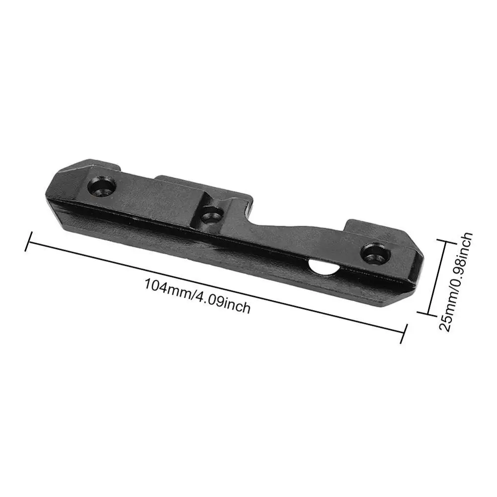 AK Side Dovetail Mount Plate Rail Steel Heavy Duty with Bolts Fit 47 & 74