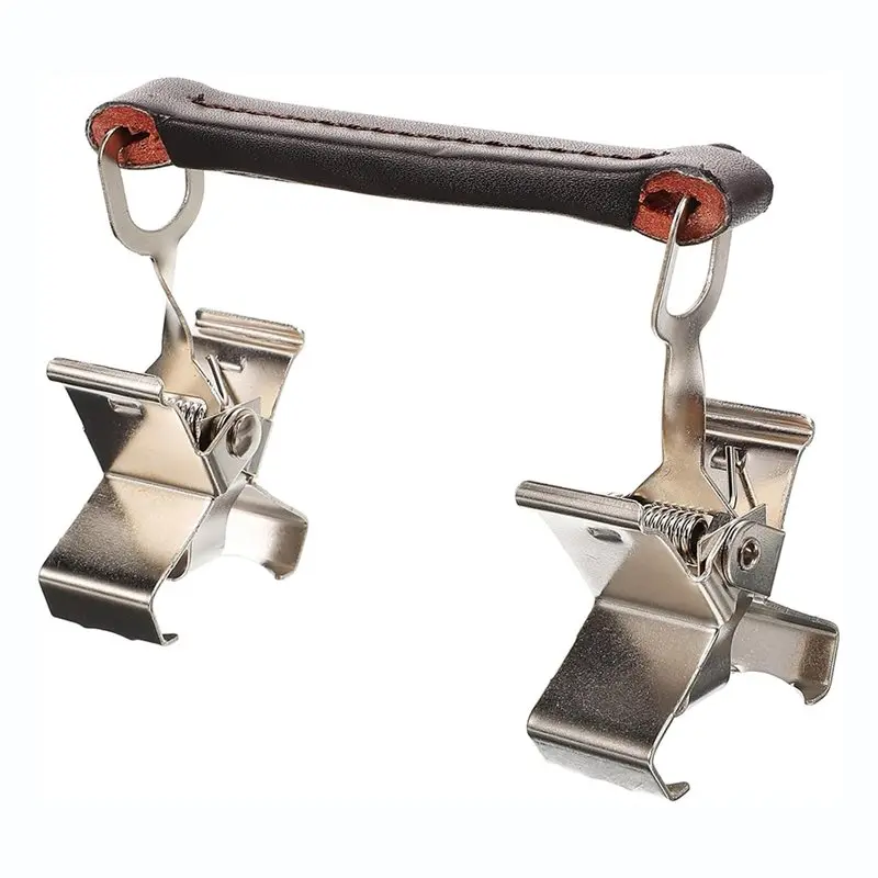 KYCOR-Artificial Leather Strap Ergonomic Metal For Oil Painting And Art Supplies Canvas Clip