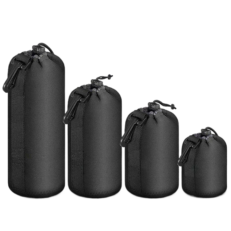 Fashion Portable Protective  Camera Drawstring Soft Lens Pouch Bag Waterproof Photo Studio Kits Photography Props