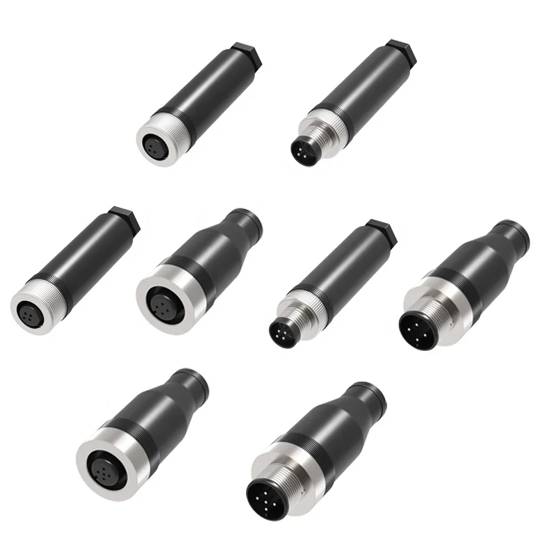

Sensor Accessory M8 M12 3 Pin 4 Pin PVC PUR Connection Cable Connector