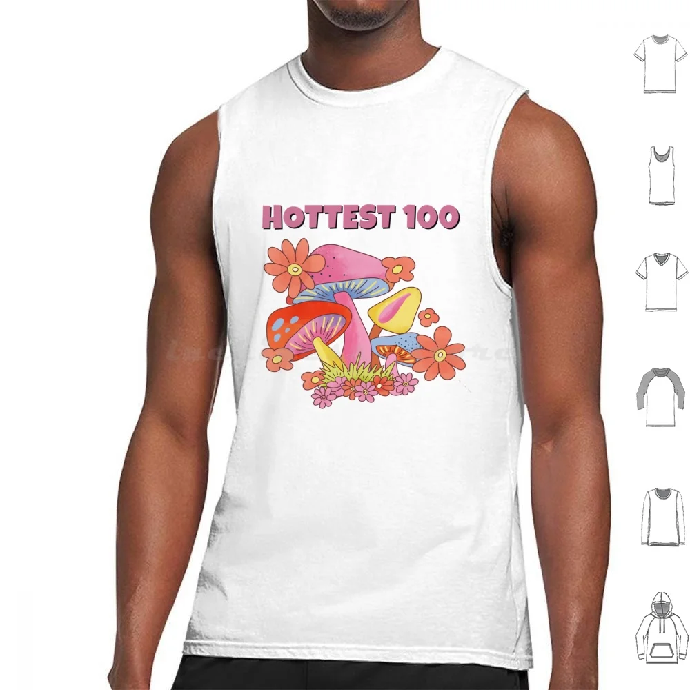 Hottest 100 Tank Tops Print Cotton Hottest 100 Triple J Alternative Greg Aussie Australia Jjj Psychedelic Aussie Tunes