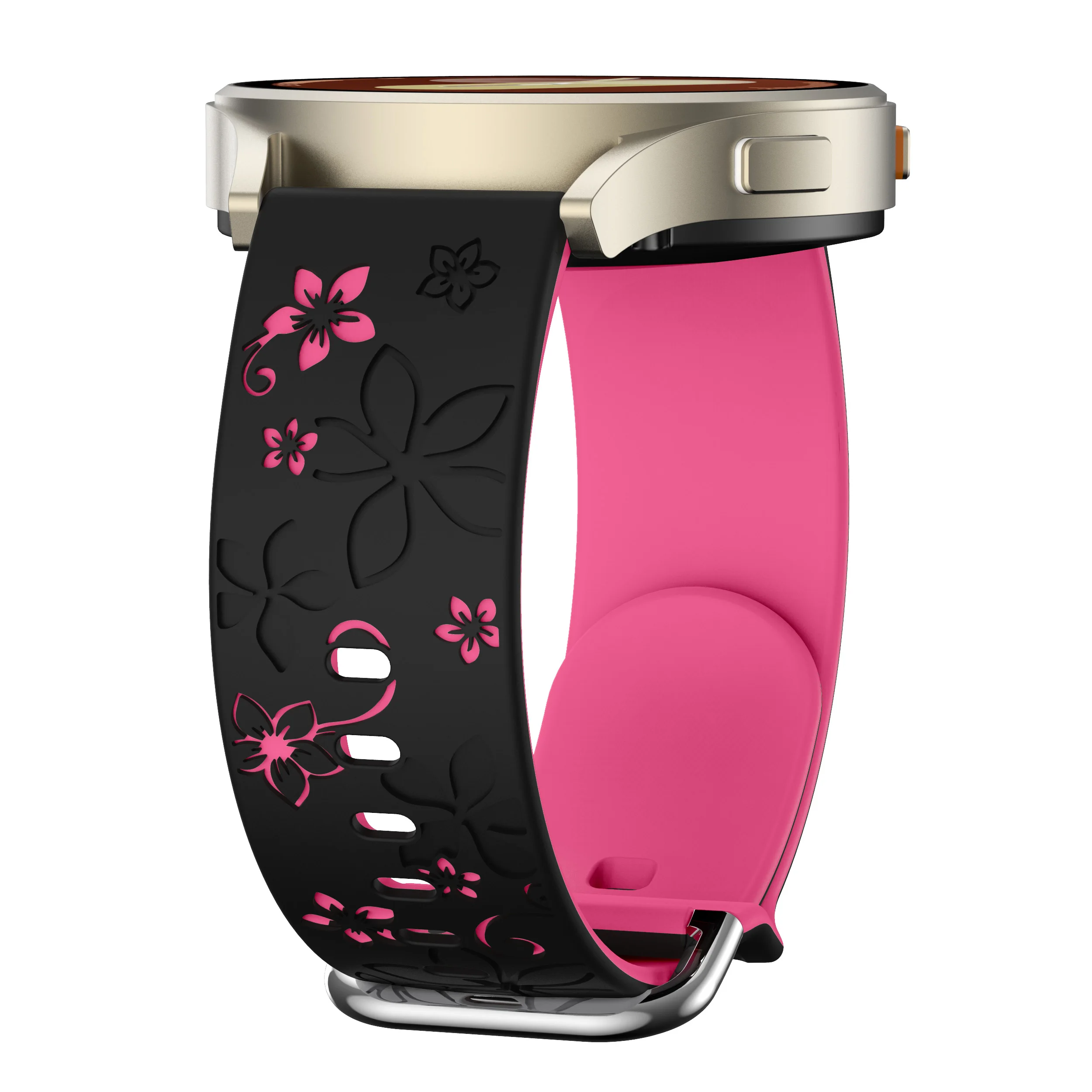 18mm 20mm 22mm smartwatch Strap For Samsung Galaxy Watch 7 6 5 4 Silicone Replacement Watchbands For Redmi 5 Active/Lite Band