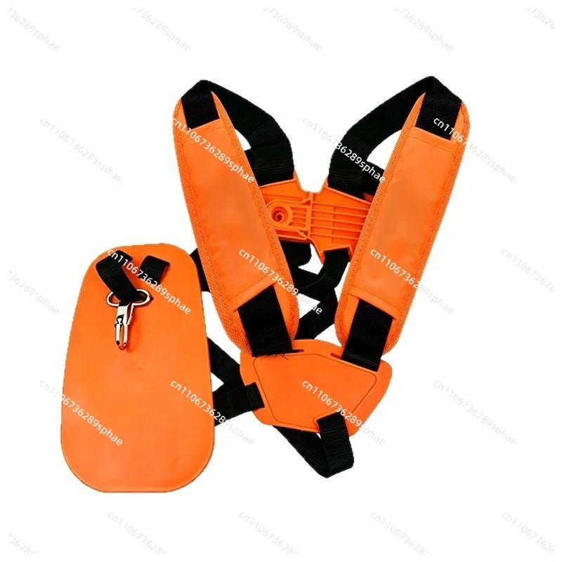 Backpack lawn mower Back frame Double shoulder strap Side hanging Durable widened thickened brush cutter Strap Universal