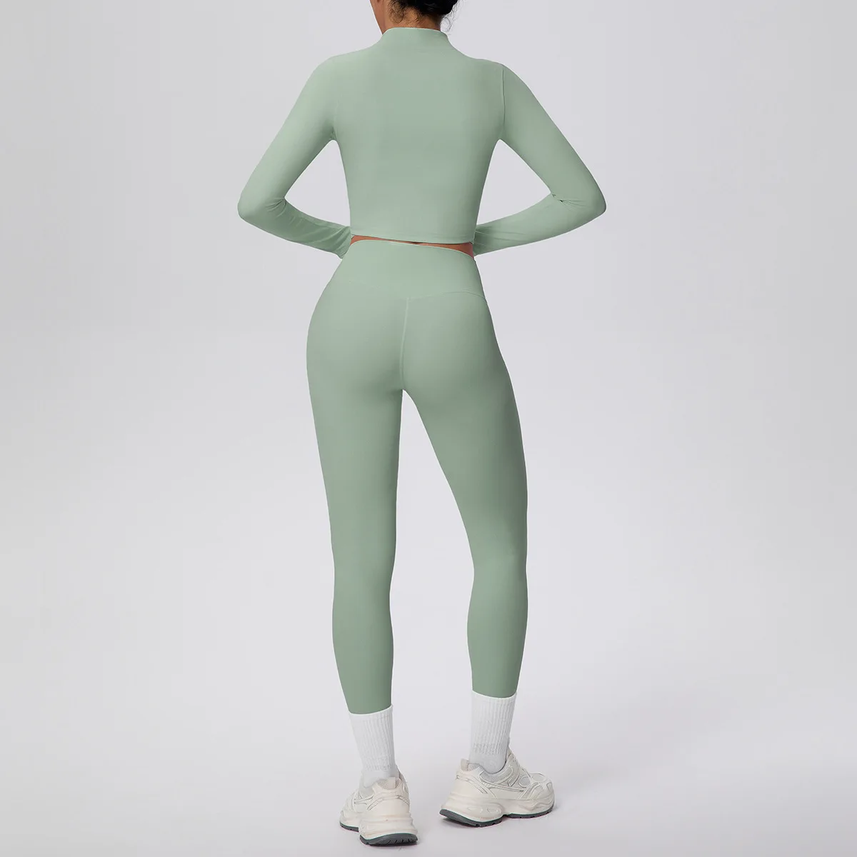 ensemble-de-yoga-pantalon-a-manches-longues-taille-haute-levage-des-hanches-brosse-sensation-nue-fermeture-eclair-serree-veste-courte-costume-de-course-fitness-vetements-de-sport