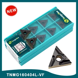 TNMG160404 R VF / L VF Carbide Inserts External Turning Tools for Machining Steel Metal Turning Tools Machine Blade