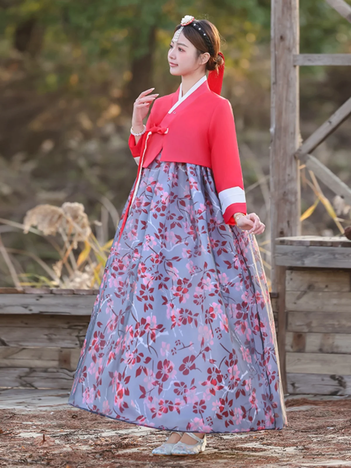 

Традиционный корейский костюм для этнических танцев и фотосессий, длинное платье, традиционная корейская форма, древний костюм Янгёнг