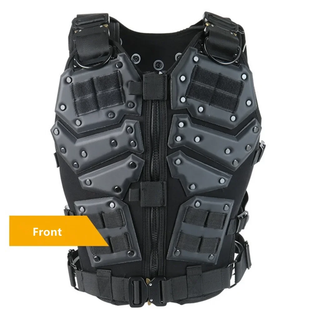 Extensible Tactical Vest Lightweight Plate Carrier Body Armor MOLLE Military Hunting Airsoft Protect Gear Combat Uniform Safety