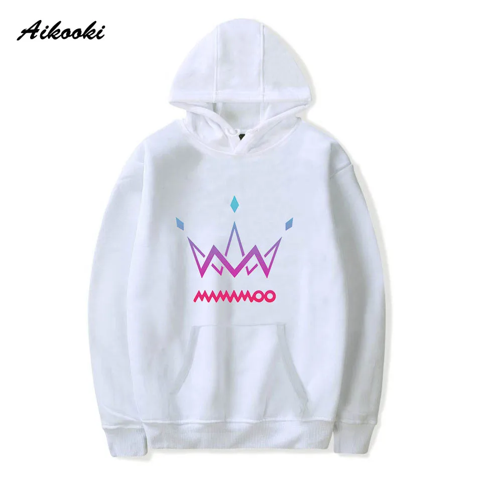 K-POP MAMAMOO Hoodies Men Women Hooded Singers Cotton Sweatshirts K Pop Band Team MAMAMOO Hoody Polluvers Streetwear 3D Casual