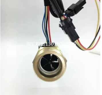 Intelligent Water Flow Sensor - 1-Inch Digital Display Flowmeter with Temperature & Flow Rate