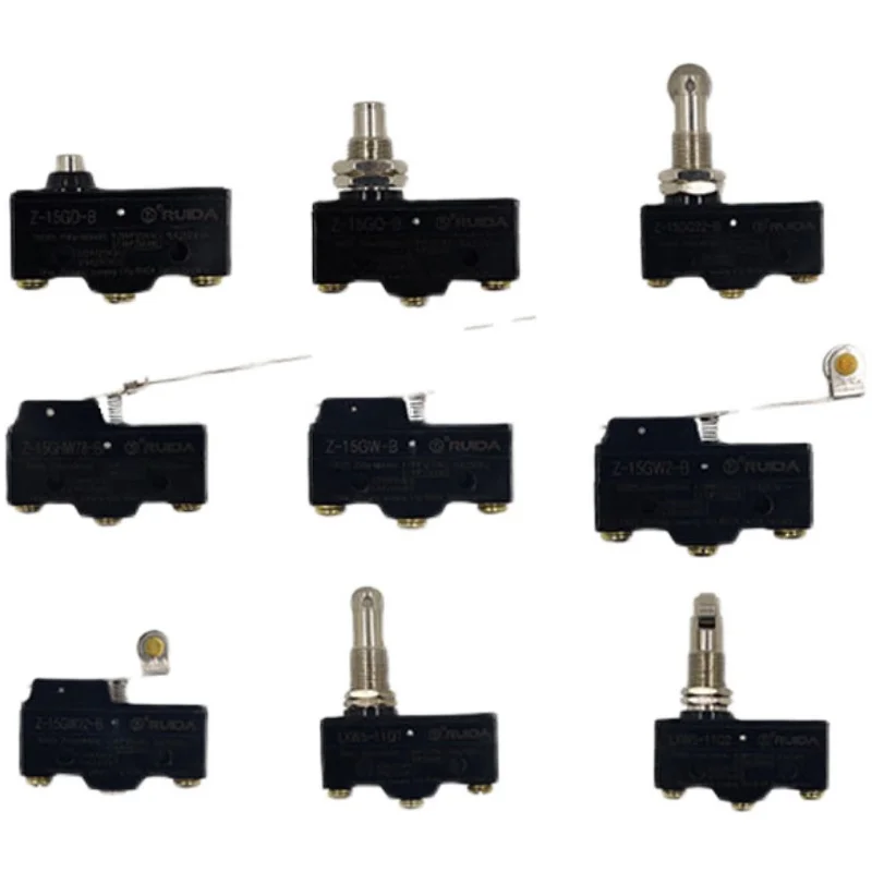 

Концевой выключатель серебряного контакта 15А, переключатель хода, микропереключатель LXW5/Z-15GQ/GW22/GQ21/GQ22