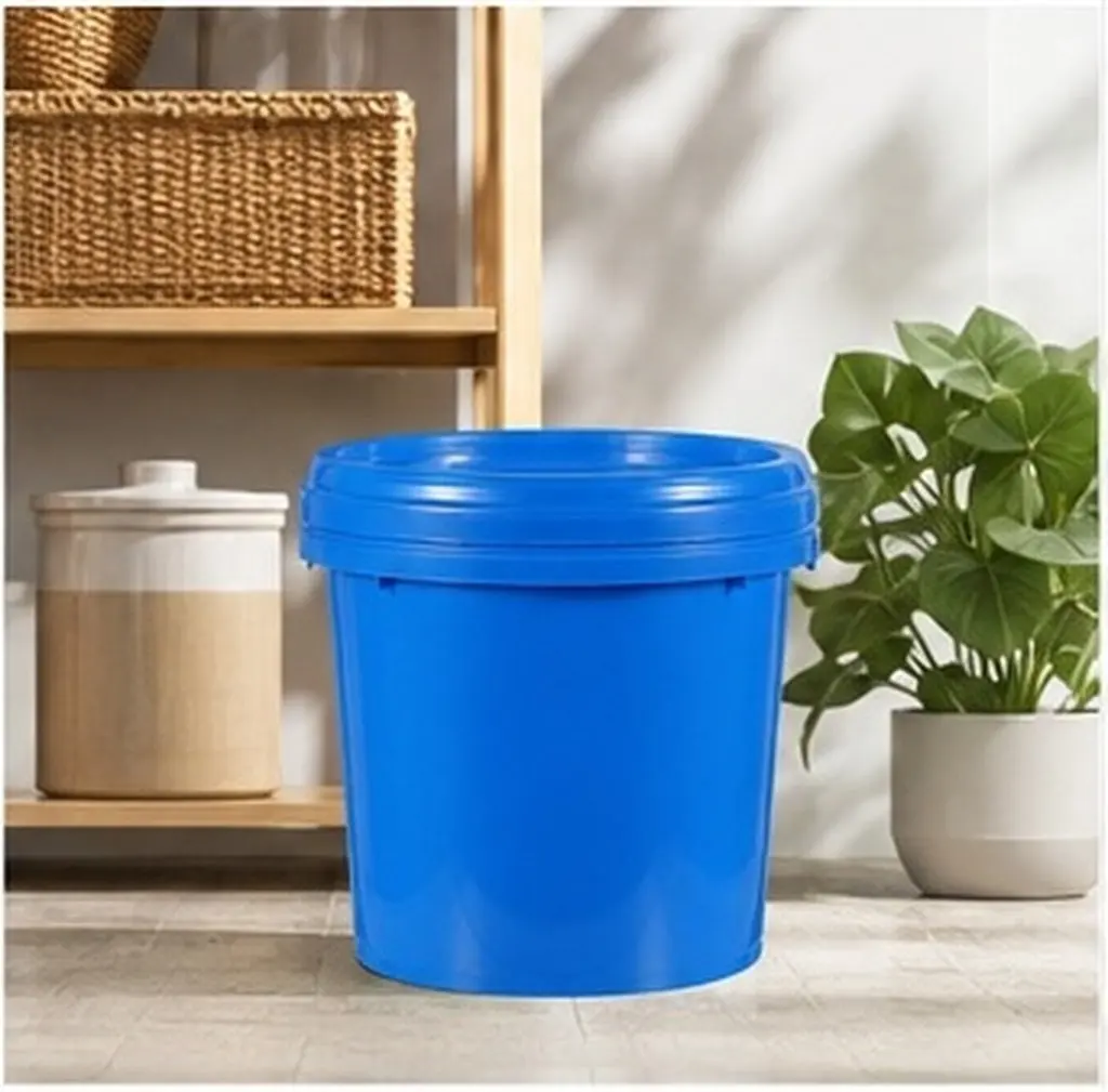 10L Hand Held Paint Bucket Food Grade Hdpe Material Leak Proof Lid Multi Purpose Storage Container for Artists DIY Home Projects