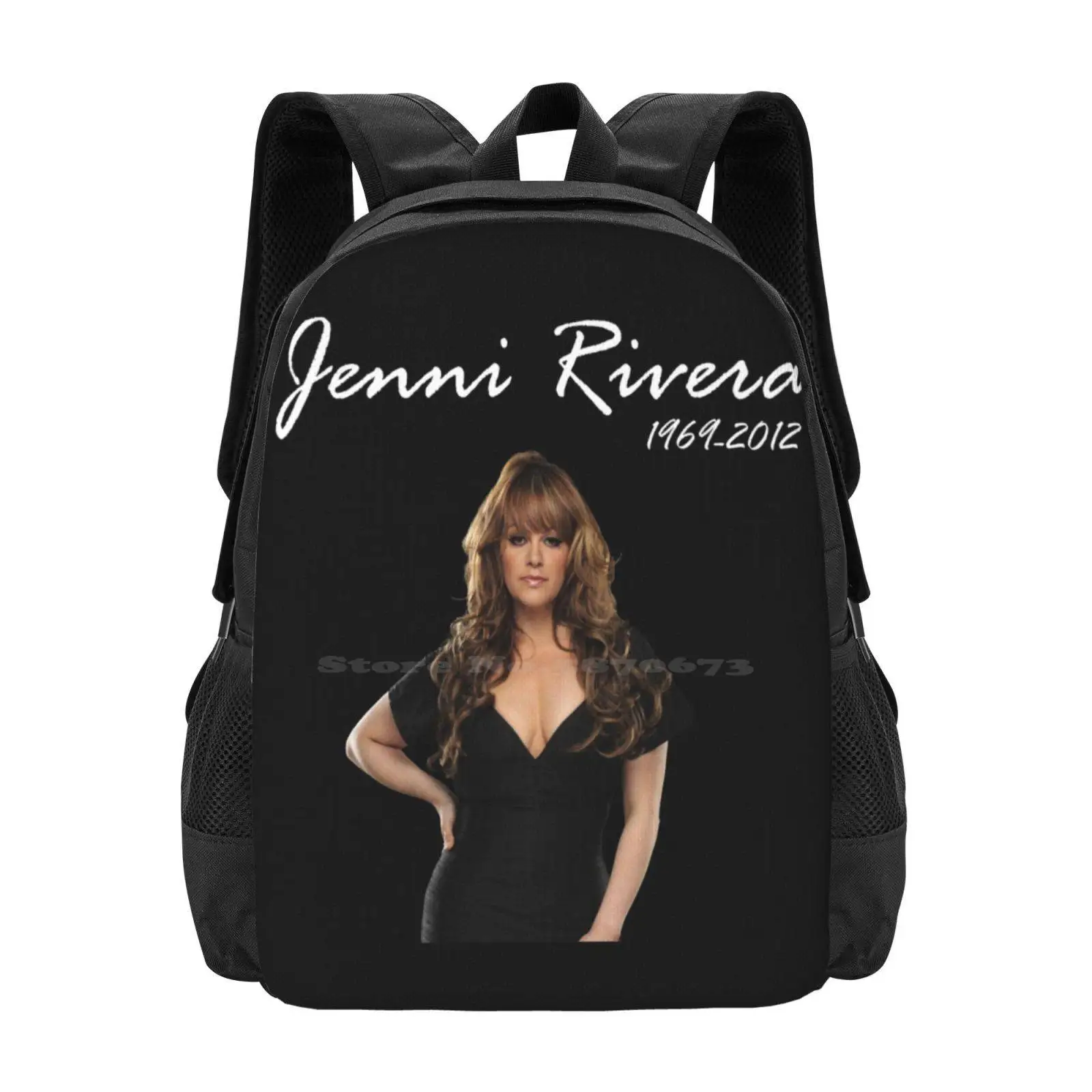 Vgtmojnuyv Pattern Design Bagpack School Bags Jenni Rivera New Trend Viral Popular 05Sdm