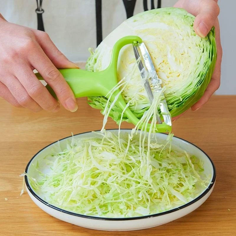 A Household Cabbage And Potato Grater Package Large Shredded Vegetables Round Lettuce Shreds Peeling And Scraping Tools