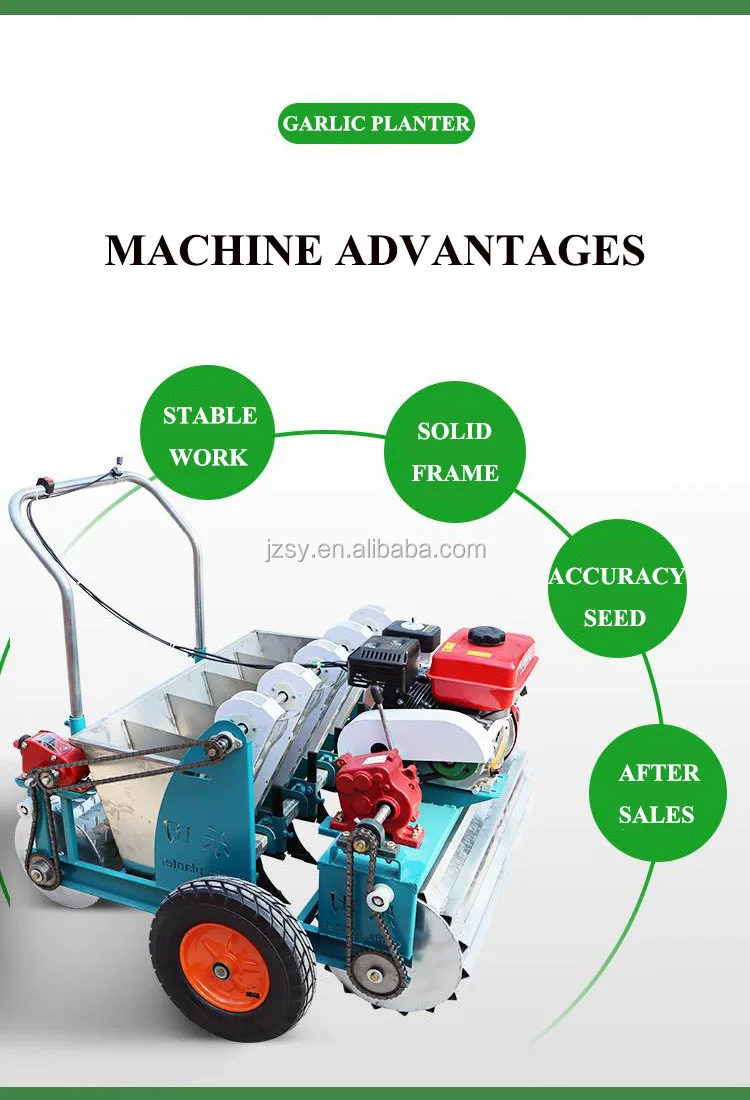 Lowest Price garlic seeder/engine garlic planting sowing machine/garlic seeds planting machine