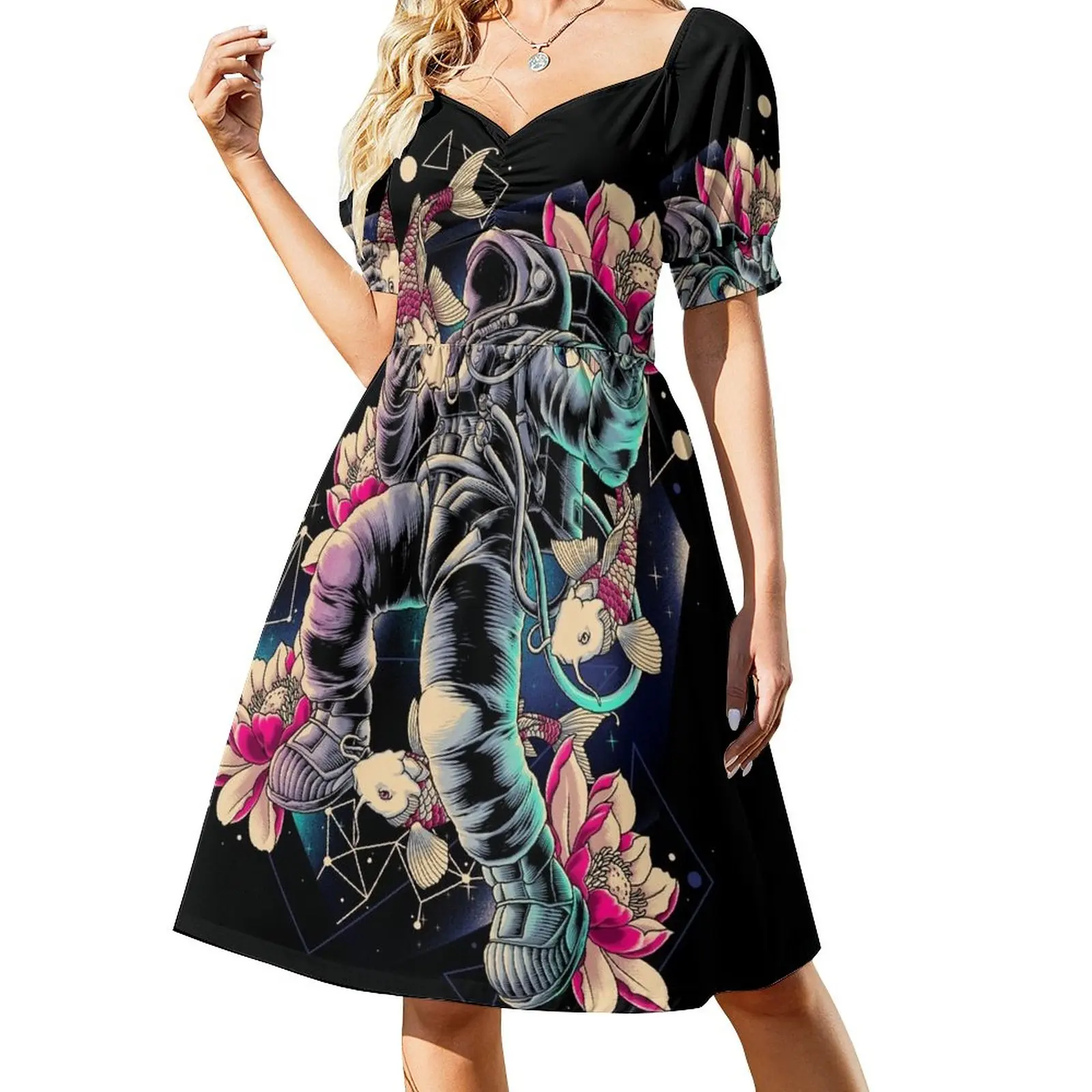 

Deep Space Sleeveless Dress women long dresses summer woman dress 2024 long dresses for women