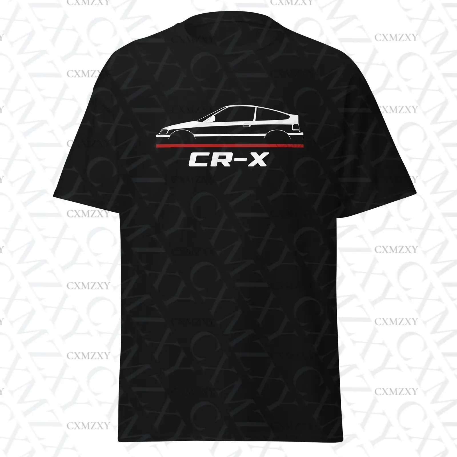 

2025 Men T Shirt Casual Hondas CR-X 1987-1992 Enthusiast T-shirt Graphic Summer Short Sleeves 100% Cotton S-3XL Cool Tee