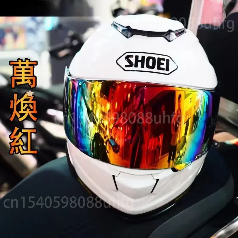 Motorcycle Helmet Visor Lens Full Face Shield Lens Case for SHOEI GT-Air Gt Air2 Neotec CNS-1 CNS1 TC- 5 Visor Shield