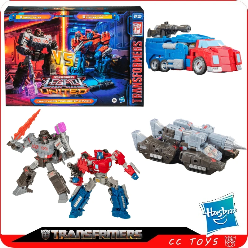 

In Stock Hasbro Transformers Legacy United Megatron&Orion Pax Models Anime Movie Toys Robots Action Figures Gifts Hobbies