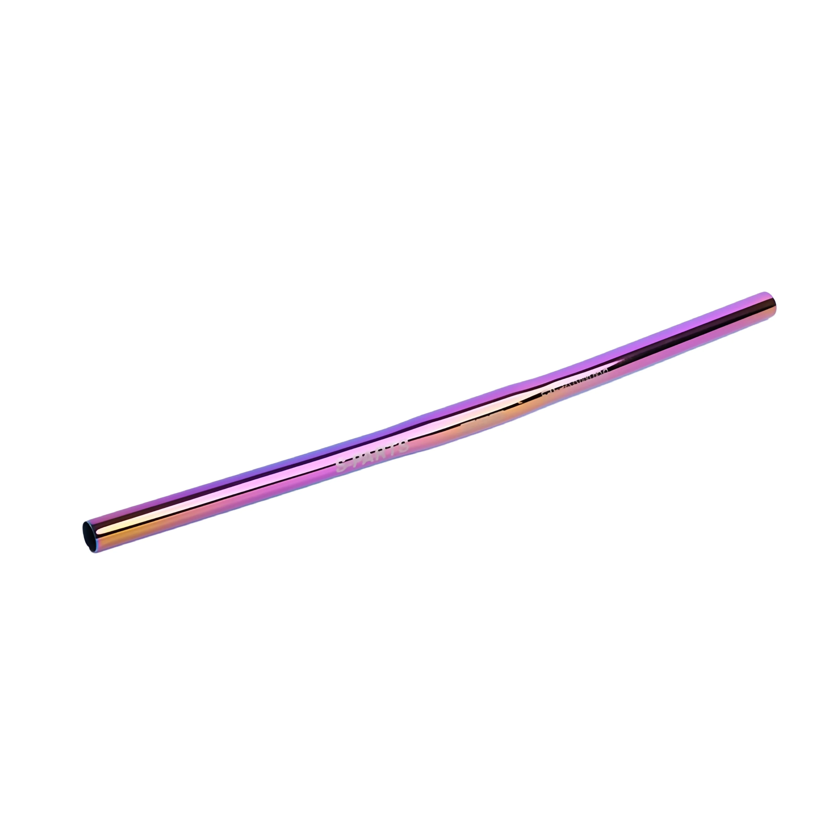 S-PARTS Titanium Alloy Bicycle Flat Handlebar 25.4mm×560mm Mountain/Road/Folding Bike Straight Bar Color Plated