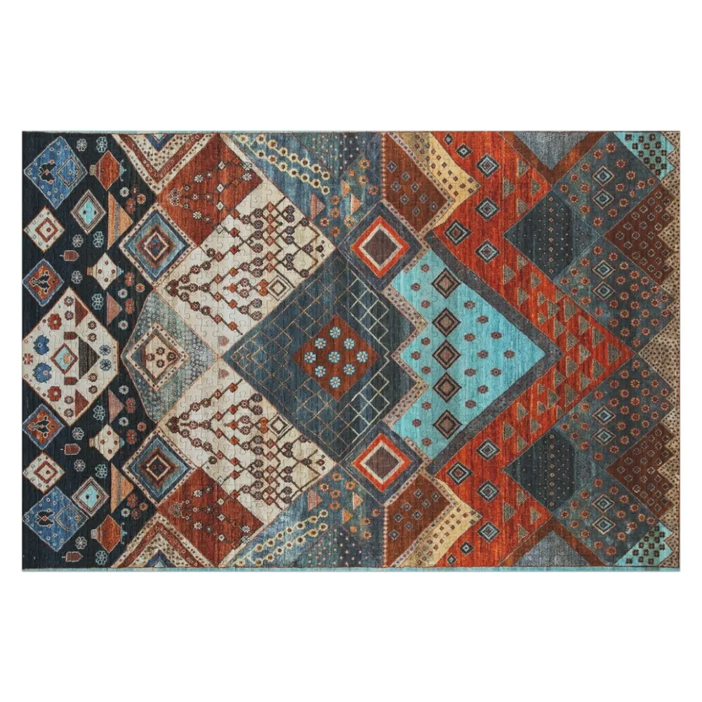 

Traditional Hippie Boho African Moroccan Style Jigsaw Puzzle Woodens For Adults Personalised Toys Custom Puzzle