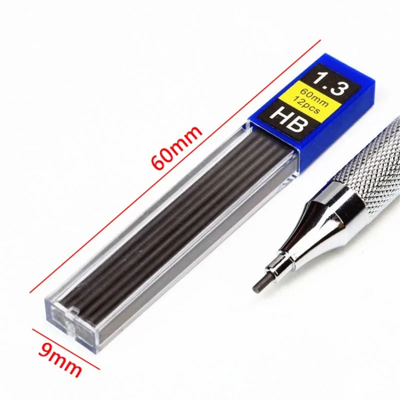 1-12Pcs 0.3 0.5 0.7 0.9 1.3 2.0mm HB Replacement Refill Leads Refill for Mechanical Pencil Drawing Automatic Pencils Stationery image 2