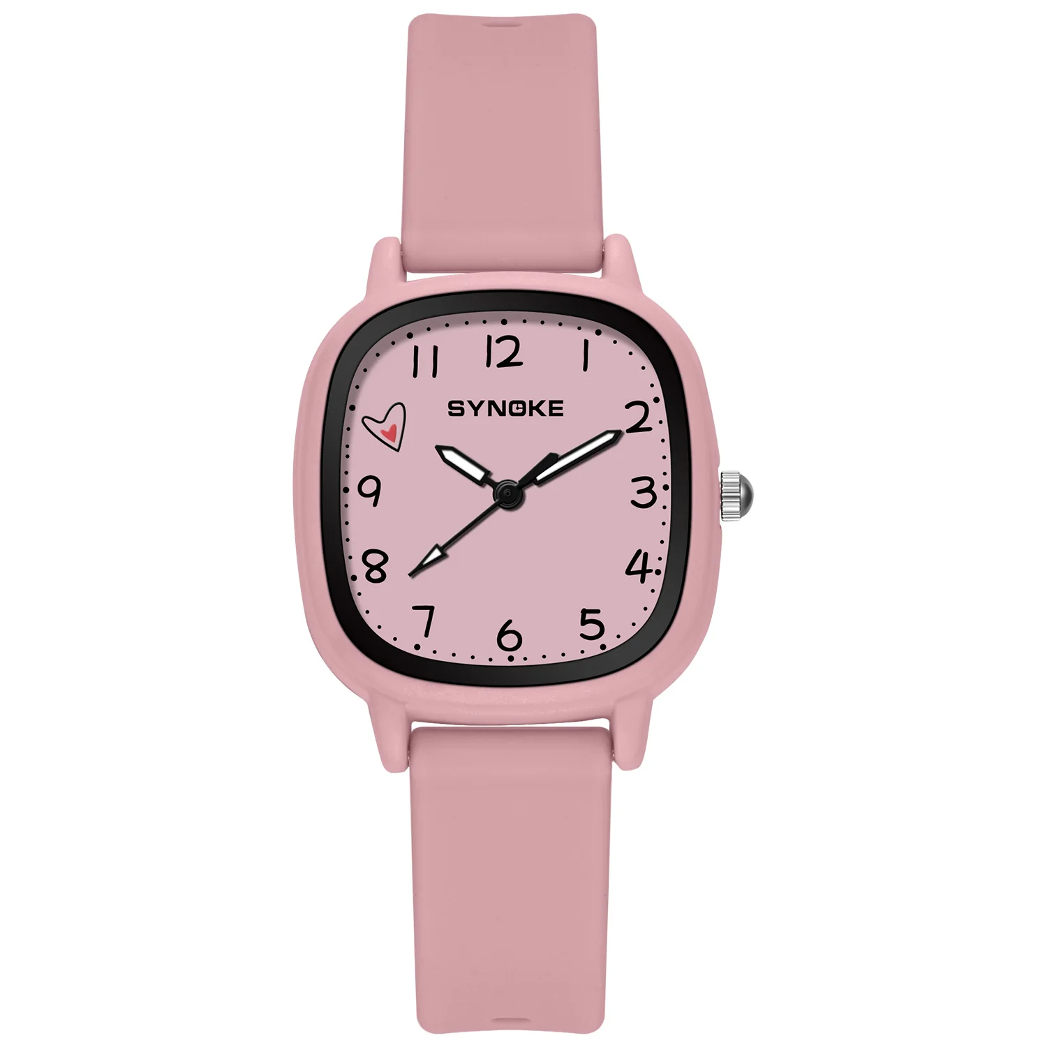 SYNOKE Kids Watch Alloy Case with Rubber Strap Watch Sports Watch for Students Watch Waterproof Children Wrist Watch