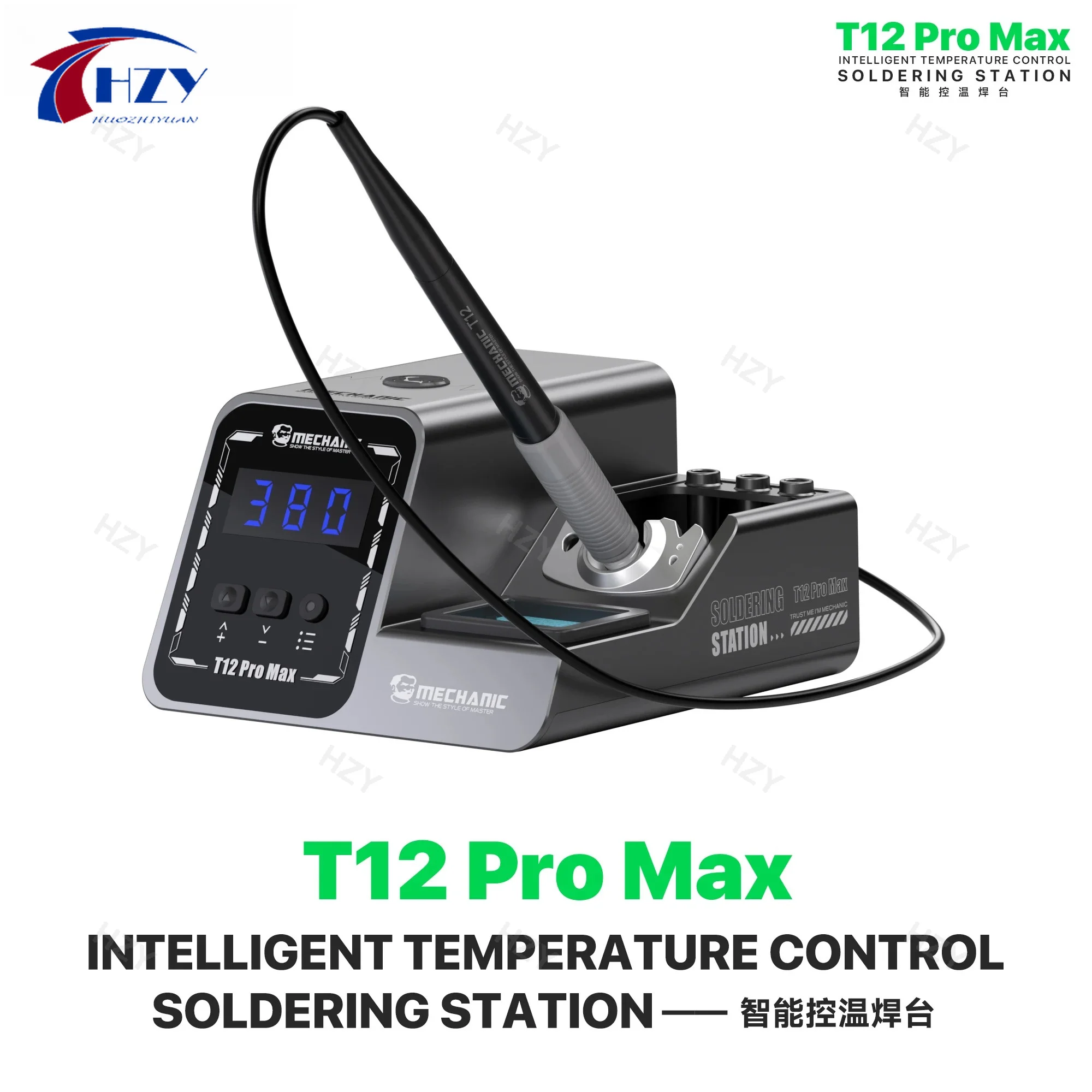 MECHANIC T12 Pro Max Intelligent Soldering Station 4s Heating/Digital Display /with T12 Soldering Iron Tip Welding Repair Tools image 3