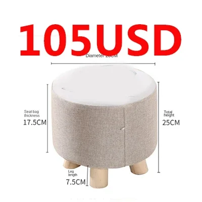 2022 Multi Purpose Cartoon Children's Stool Living Room Furniture Portable Plastic Folding Stool