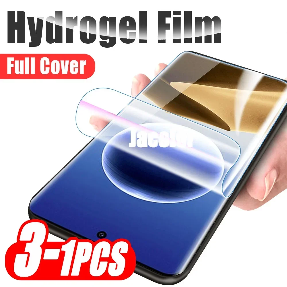 1-3PCS Full Cover Hydrogel Film For OPPO Find X7 Ultra X6 X5 X3 X2 Pro Protection Screen Protector Oppa X 7 6 6Pro 5 5Pro 3Pro 7